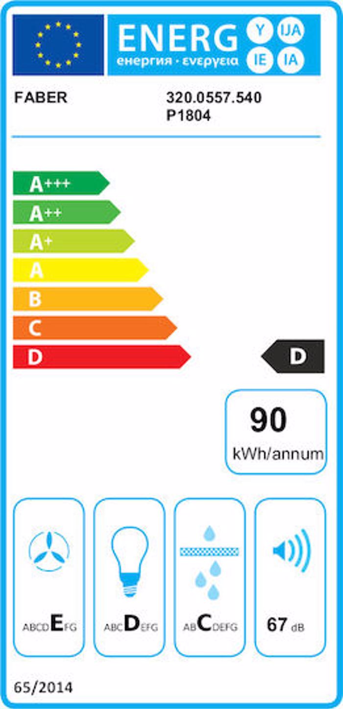 Aporrofitiras Tzaki Faber Value PB 4 2L X A90 Inox 90 cm
